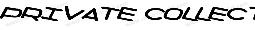 Private Collection 3字体转换